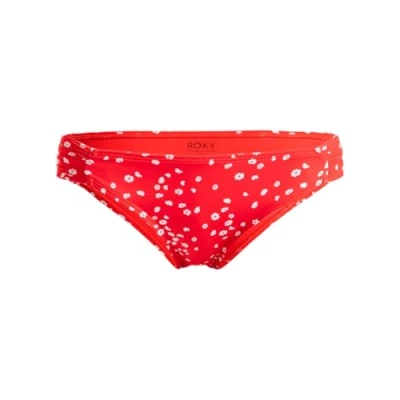 Image of Roxy Classics Moderate Bikini bottoms, Women&#039;s, Size: XL, Poppy red dancing ditsy swim