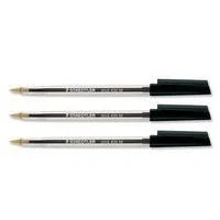 Image of STAEDTLER Stick 430 M 9 Ballpoint Pen Medium Black (Box of 10)