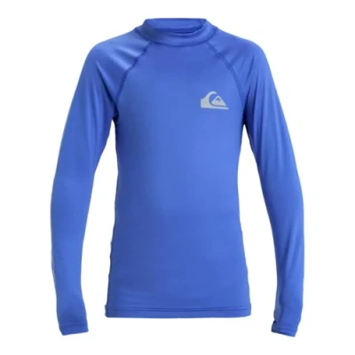Image of Quiksilver Everyday Long Sleeve UPF 50 Surf T Shirt for Boys 8 16