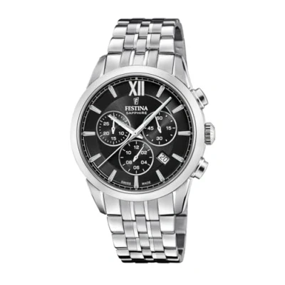 Image of Festina Swiss MADE Chronograph watch, Men&#039;s, Size: One Size, Black