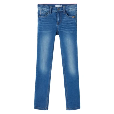Image of NAME IT Boy Jeans X Slim, Medium blue (medium denim), 122