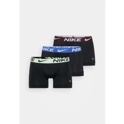 Image of Nike Underwear Trunk 3 PACK Trunks black/multicoloured, Men&#039;s, Size: Small, Black/multi/coloured