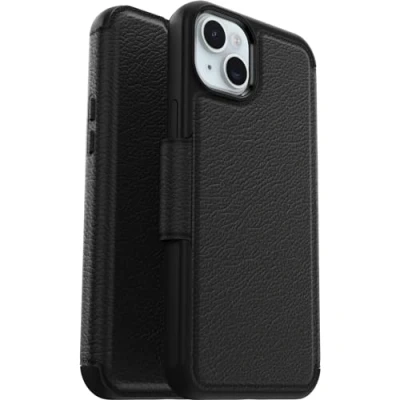 Image of Otterbox Strada MagSafe Leren Book Case Apple iPhone 15 Plus
