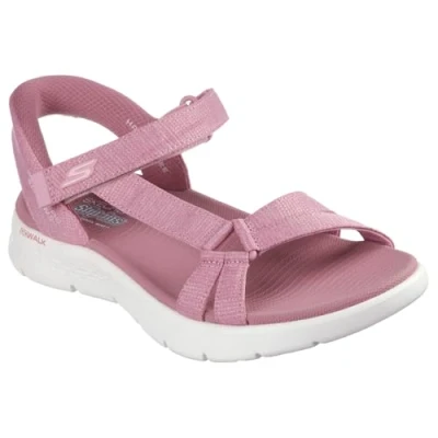 Image of Skechers GO WALK FLEX Sandals, Women&#039;s, Size: 41, Mauve shoes