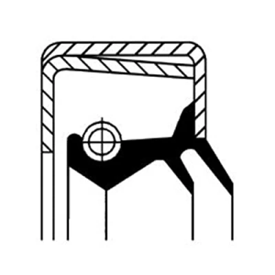 Image of Shaft Seal, differential CORTECO 01026648B