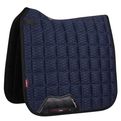 Image of LeMieux Carbon Mesh saddlepad Navy