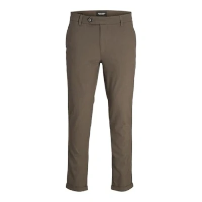 Image of Jack &amp; Jones Premium Jpstmarco Jjconnor NOOS Chinos, Men&#039;s, Size: 33x32, Brown