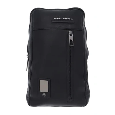 Image of Piquadro Akron Crossover Backpack 32 cm, Black, One Size, Casual