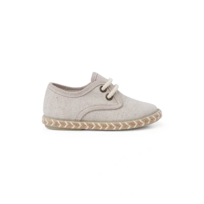 Image of Pisamonas Baby shoes for kids, Size: 7K, Beige Textile
