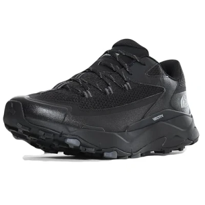 Image of The North Face Vectiv Taraval Trainers BLACK/BLACK, Men&#039;s, Size: 6.5, Black/black Textile