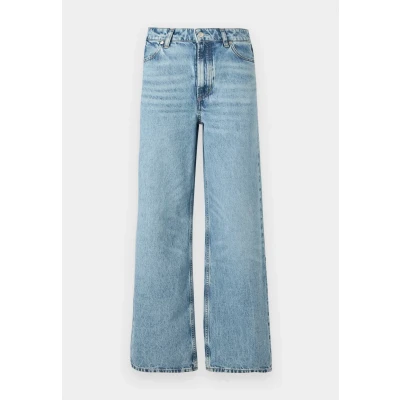 Image of Marc O&#039;Polo Denim Tomma Trousers HIGH Waist Wide LEG Leg, Women&#039;s, Size: 26x32, Light blue