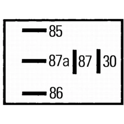 Image of Relay, main current HELLA 4RD 965 453 047