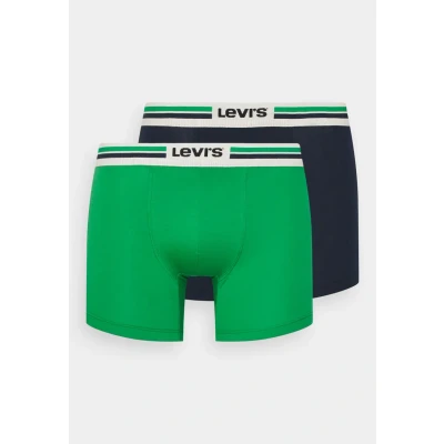 Image of Levi&#039;s MEN Placed LOGO 2PACK Pants, Men&#039;s, Size: Large, Green/navy