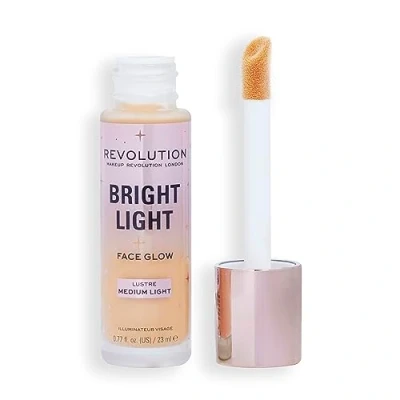 Image of Revolution Bright Light Face Glow 23ml (Various Shades) Lustre Medium