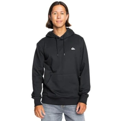 Image of Quiksilver Men&#039;s Basic Hoodie Young Pullover Sweater (pack of 1)