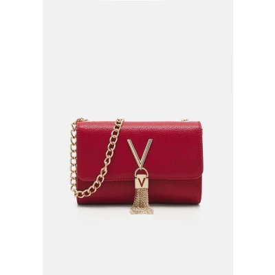 Image of Mario Valentino Women&#039;s Divina Cross Body Bags, Rosso Scuro, One Size