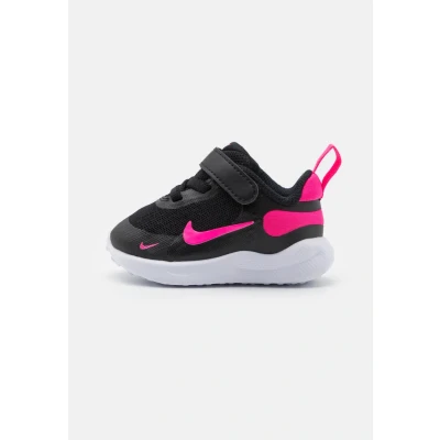 Image of Nike Performance Revolution 7 Unisex Neutral running shoes for kids, Size: 3.5K, Black/hyper pink/white Textile/synthetics