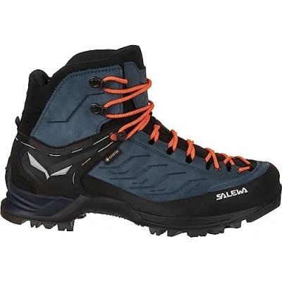 Image of Salewa MS MTN Trainer MID GTX Hiking shoes, Men&#039;s, Size: 9, Dark denim/black Leather/synthetics