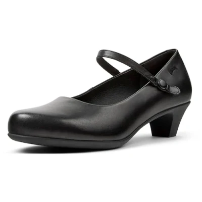 Image of Camper Helena BAJO Classic heels, Women&#039;s, Size: 5, Black Leather