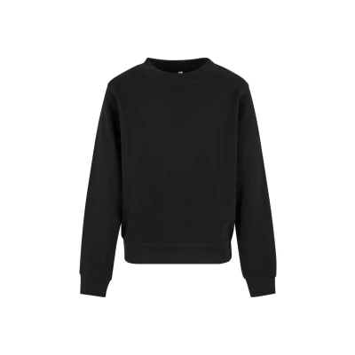 Image of Urban Classics Oversized Crewneck Sweatshirt for kids, Size: 7 8y, Black