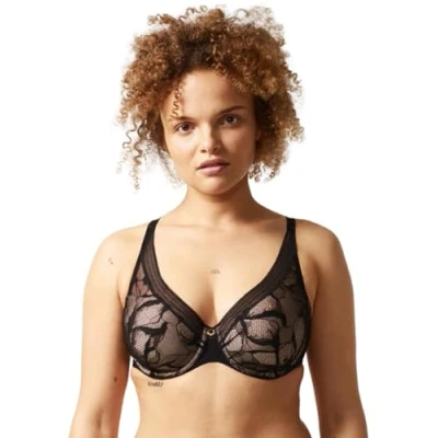Image of Chantelle TRUE TIEF Triangle bra, Women&#039;s, Size: 32F, Schwarz