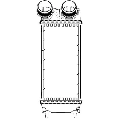 Image of Charge Air Cooler MAHLE ORIGINAL CI 366 000P
