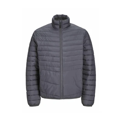 Image of JACK &amp; JONES Men&#039;s Jjestate Packable Puffer Collar Noos Quilted Jacket, Asphalt, XL