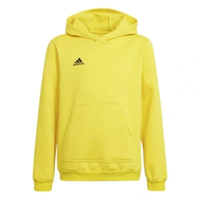 Image of adidas Performance Entrada Unisex Hoodie for kids, Size: 15 16y, Team yellow/black