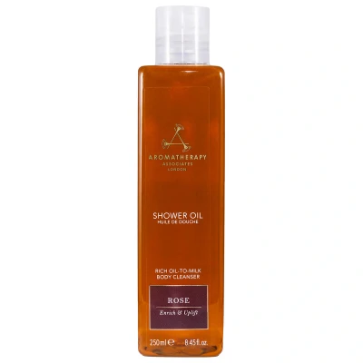 Image of Aromatherapy Associates Rose Shower Oil 250ml