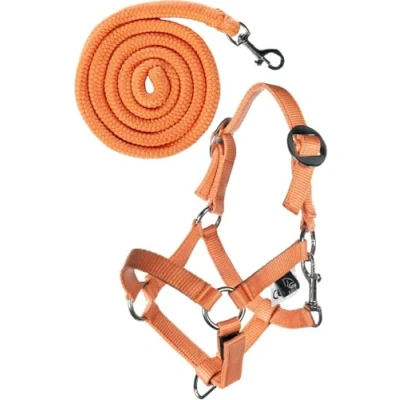 Image of HKM Hobby Horse Halter with Rope