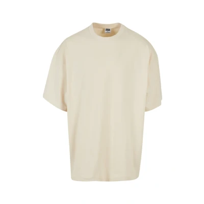 Image of Urban Classics HUGE Basic Tshirt, Men&#039;s, Size: Small, Whitesand