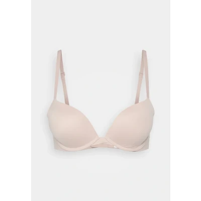 Image of Calvin Klein Underwear Plunge Pushup bra, Women&#039;s, Size: 34B, Cedar