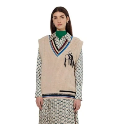Image of Scotch &amp; Soda Stripe TRIM Spencer Jumper, Women&#039;s, Size: Large, Light calico