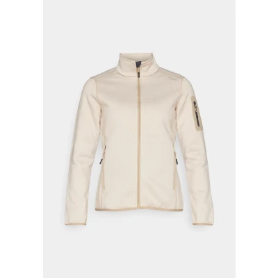 Image of CMP Woman jacket Fleece B.co gessosesamo, Women&#039;s, Size: 12, gesso sesamo