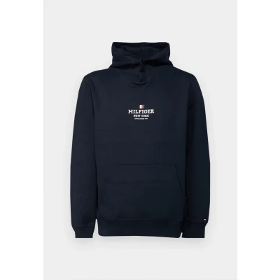 Image of Tommy Hilfiger Hoodie Unisex Sweatshirt, Size: Small, Desert sky