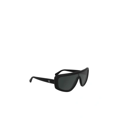 Image of Calvin Klein Jeans Sunglasses, Men&#039;s, Size: 59, Matte black