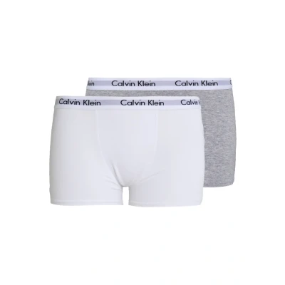 Image of Calvin Klein Underwear 2 PACK Pants for kids, Size: 8 10y, White/grey heather