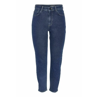 Image of Noisy May Women&#039;s Jean Pants, Dark Denim Blue, 26W / 30L