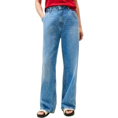 Image of Tommy Hilfiger Loose WIDE LEG Relaxed fit jeans, Women&#039;s, Size: 31x28, Blue denim