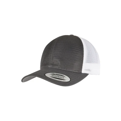 Image of Flexfit Omnimesh TONE Cap, Size: S/M, Charcoal/white