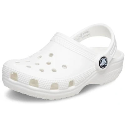 Image of Crocs Unisex Kid&#039;s Classic Clog K, White, 6 UK
