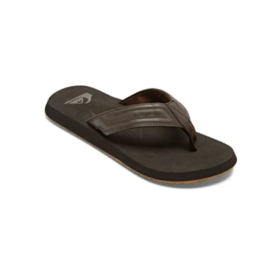 Image of Quiksilver Herren Monkey Wrench Core Sandale, Brown 1, 10 UK