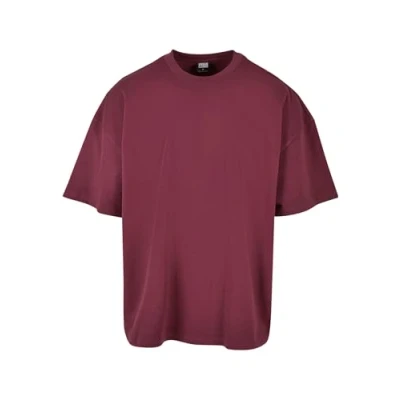 Image of Urban Classics Ultra Heavy Oversized Basic Tshirt, Men&#039;s, Size: Small, Cherry