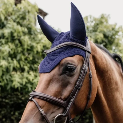 Image of Kentucky Wellington Soundless Fly Cover Dark Blue Pony