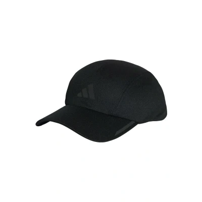 Image of adidas Performance RUN MES CA A R Cap, Size: 6 5/8 7/8, Black/black reflective