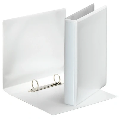 Image of Esselte Essentials Presentation Binder, PP, 2.5 cm Ring Diameter, 46571 A5, White