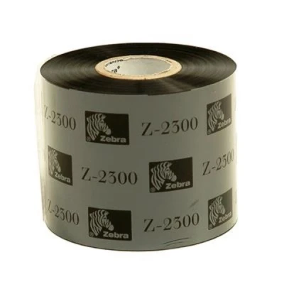 Image of Zebra 02300BK06045 Printer Ribbon Matrix (60 mm, Roll, Black, 105S, 105Se, 105SL, 110PAX3, 110PAX4, 110XiIIIPlus, 140Xi, 140XiII, 140XiIII, 140XiIIII, 140XiIII) plus,90xi