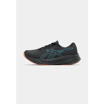 Image of Asics Gelpulse 15 GTX Road running shoes, Men&#039;s, Size: 9.5, Black/atlantis blue Textile/synthetics