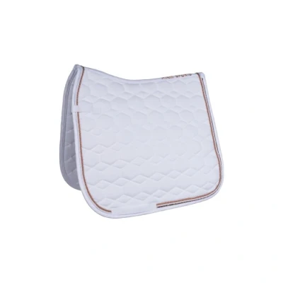 Image of HKM Saddle Pad Rosegold Glamour