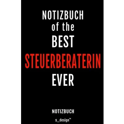 Image of Notizbuch für Steuerberater/Steuerberaterin: Originelle Geschenk Idee [120 Seiten gepunktet Punkte Raster blanko Papier]